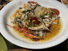葱油蒸膏蟹-大家发海鲜城夜排档(华山中路店)
