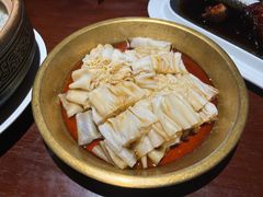 葱油蒸山泉水石磨粉-禾府酒家·传统广府味(番禺店)