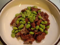 毛豆烩鸡珍-汉唐宴长安食府