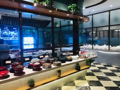 自助取餐区-梦都海鲜酒家(万达广场江桥店)