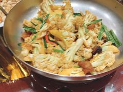 干锅花菜-金枝玉叶上海人家食府(三里河店)