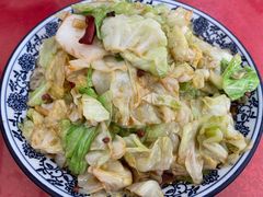 炝炒圆白菜-北大地皖峰饭馆