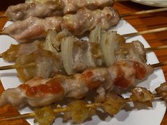 烤鸡肉串-福烤锦花(长乐路店)