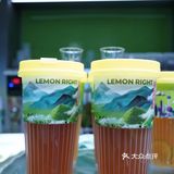 魔都探店｜柠檬向右打果茶！yyds！