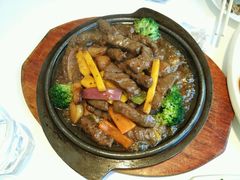 铁板芒果牛柳-至潮餐厅精致粤菜·活鲈鱼·走地鸡(珠江新城店)