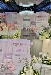 -团子宝宝宴派对百日宴生日布置策划·求婚策划·气球布置别墅民宿