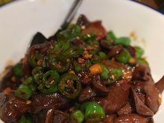 青椒牛肝菌-炊烟小炒黄牛肉(中心印象城店)