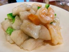 鳕鱼爆鲜虾-陈傻子餐厅(世纪都会店)