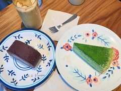 红豆沙拿铁-Line 咖啡(石厦花园店)