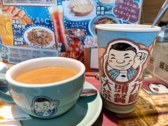 招牌香滑奶茶-大头力茶餐厅(花都融创茂店)