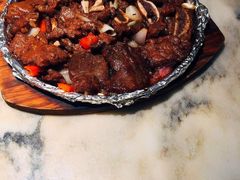 铁板牛仔骨-梁家大院•农家菜(昆山会展中心店)