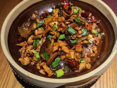 土萝卜干炒土腊肉-吃饭皇帝大(合生汇店)