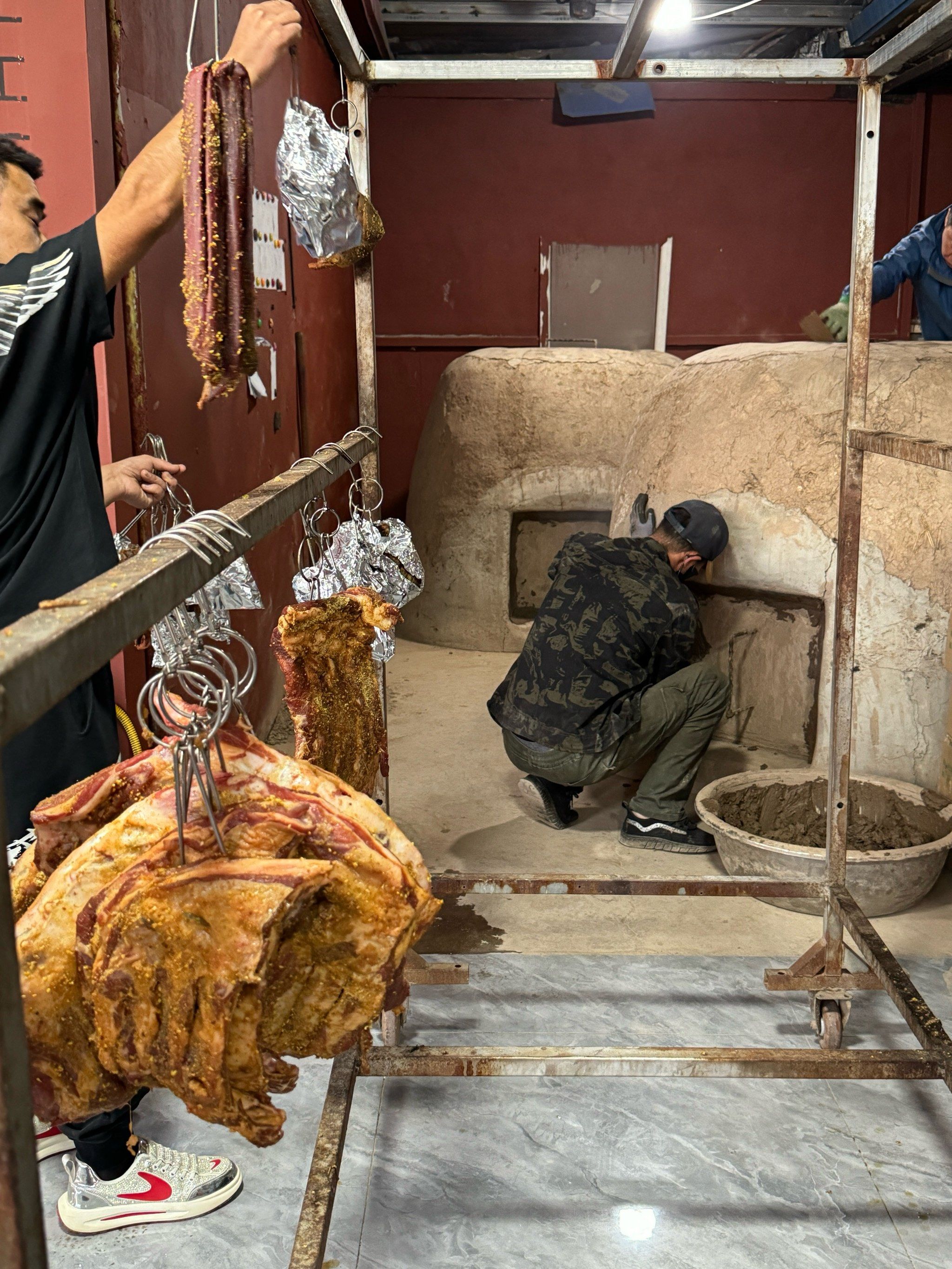 天津的!这一口土窑坑烤巨巨巨香!