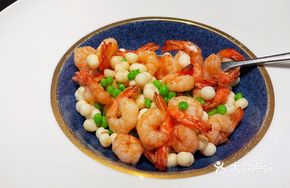Sweet Pea and Hand-Deveined Shrimp
