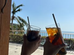 -日落吧·海景咖啡厅·餐酒吧·鸡尾酒·下午茶·乐队表演·浪漫夕阳·三亚文华东方酒店