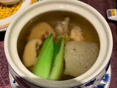 菜胆姬松茸炖竹笙-宁波状元楼酒店(和义路店)