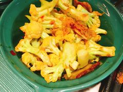 白虾酱有机花菜-蜜桃花开·中西融合菜E&W(南长街店)