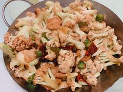干锅有机菜花-一块豆腐(英雄山总店)