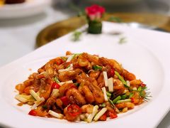 韭菜小河虾-毛家饭店·30年融合新湘菜(汉峪金谷店)