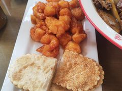 糖醋虾球夹烧饼-鲁南仔·滕州炒鸡(经三路店)