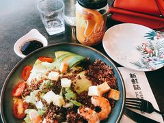 藜麦甜虾沙拉-新鲜誌·新派食集(万象天地店)
