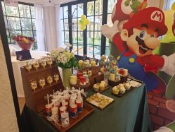 -鲸舞气球派对·宝宝宴·十岁生日布置·轻奢品牌形象店