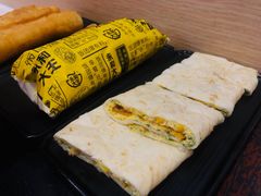 早餐玉米肉松蛋饼-永和大王(花好园店)