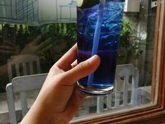 -蝶豆花蓝面条