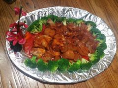 鲍汁金牛掌-东来菜馆•手抓海鲜家常菜•海鲜锅贴(鸽子窝店)