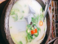 石磨黑豆腐煲-桂小厨广西菜(万象城店)