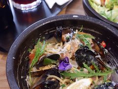 牛油果青口贝意面-GOTLOT COFFEE&KITCHEN角落厨房NOOK店