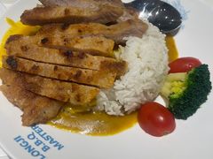 椰汁咖喱牛扒饭-龙记香港茶餐厅(久光百货店)