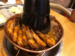 虾-超越炭火牛蛙火锅鸡(河东店)