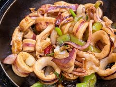 酱爆鱿鱼-巫记鸡饭店