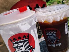 手捣冰柠咖啡-幸运咖.现磨咖啡(鹿祥路店)