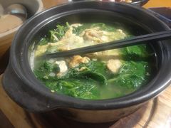 老姜蛋汤煮桑苗-猪腰一家·地道佛山菜(盐步店)