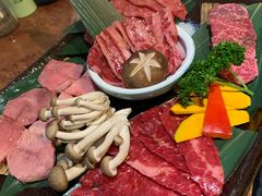 上等五种肉拼盘-炼火烤肉店