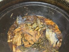 -北京龙庆四季香农家饭庄·灶台鱼·碳烤虹鳟鱼(龙庆峡店)