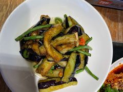 茄子豇豆-鸡毛店·川菜(双楠店)