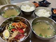 -吉林延边牛肉汤饭，大冷面