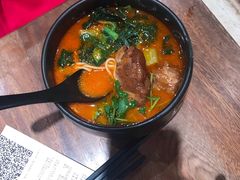 香草番茄汤.猪软骨面-和府捞面(东直门银座店)