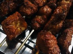 烤五花烤鸡心-王记西鎮电烤肉(汶上路店)