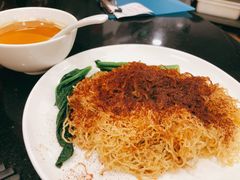 斗门靓虾籽捞银丝面-丽的面家(多宝路店)