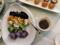 茭瓜鸡蛋虾皮水饺-青岛香格里拉·香宫中餐厅