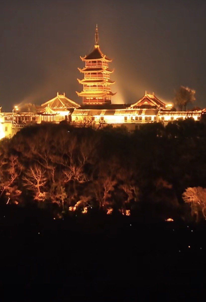 狼山风景区灯会简直太美了吧!