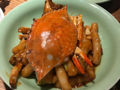 蟹炒年糕-知味观(湖滨总店)