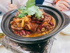 红腰豆焖猪脚-墨脱石锅椰子鸡•香草鸭•东山羊(大东海店)