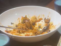 -明洞阿姨·韩式酱蟹烤肉·创意料理(三元桥店)