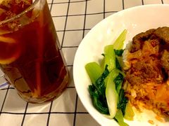 韩式泡菜牛肉饭-幸运茶餐厅(龙海商业广场店)