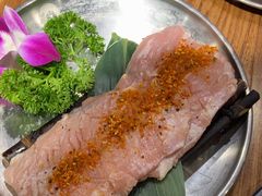 -明洞阿姨·韩式酱蟹烤肉·创意料理(三元桥店)